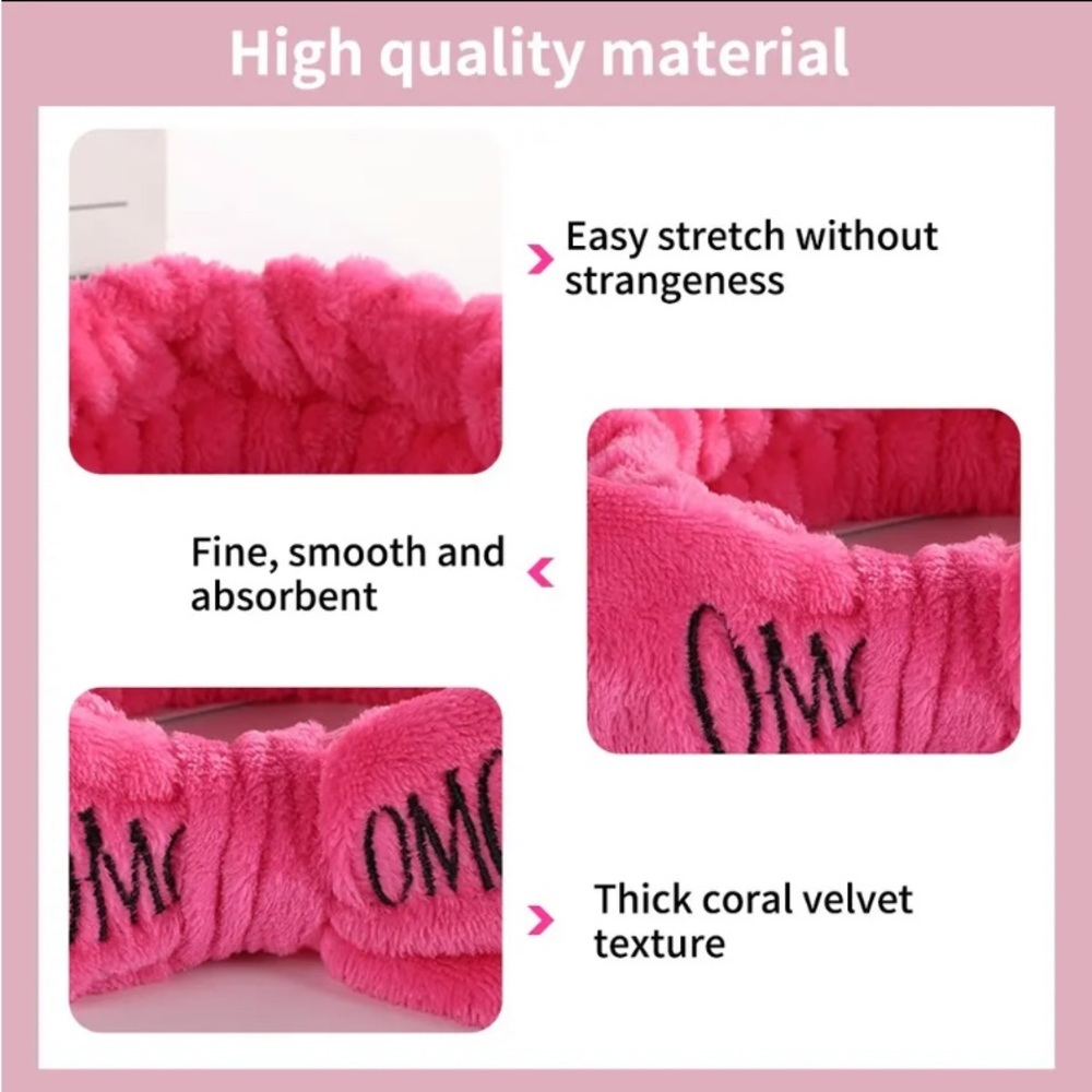 🔴OMG✨Washing Face/Make-up Removal Elastic Hair Band - Picture 5 of 5